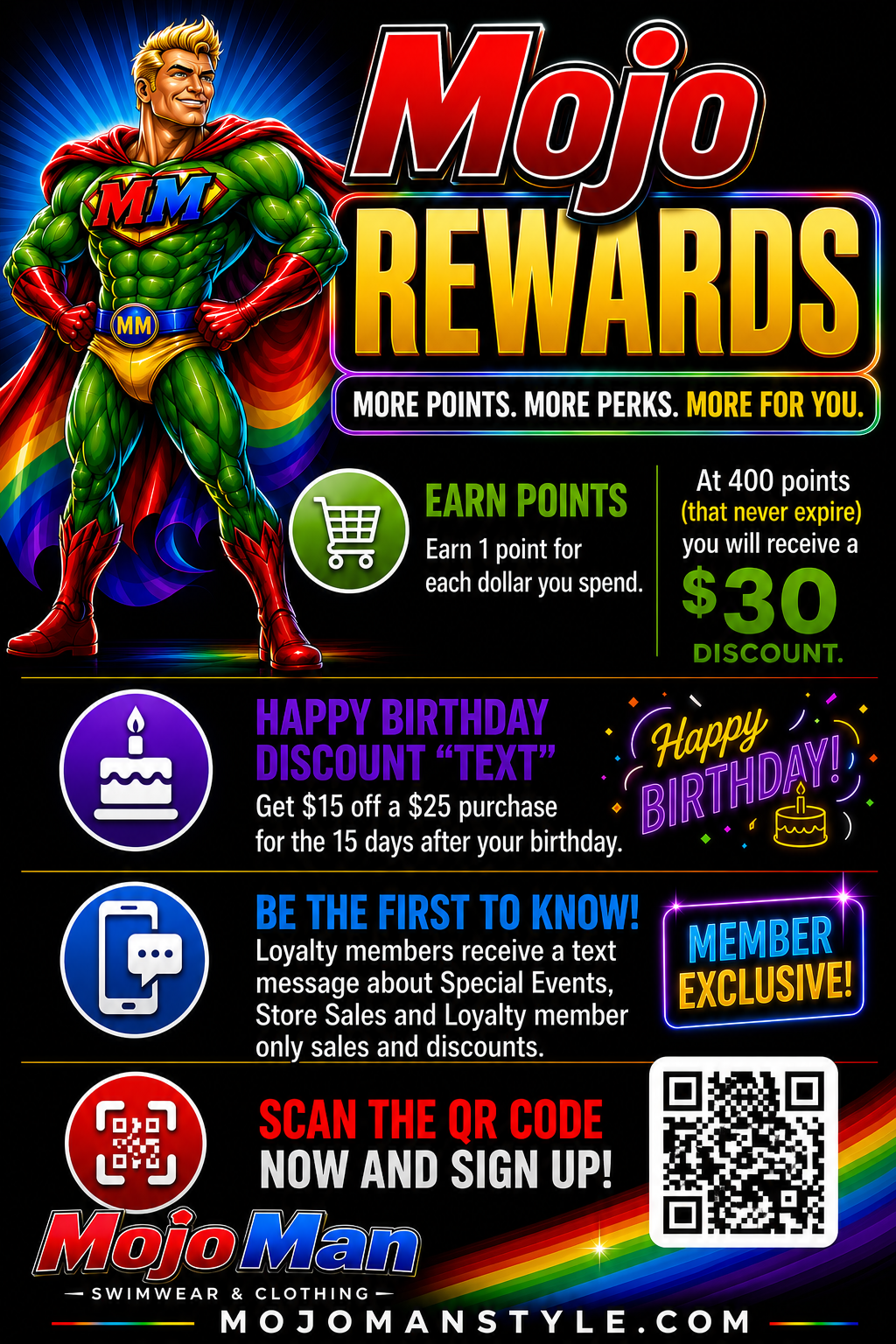 MOJOMAN LOYALTY REWARDS